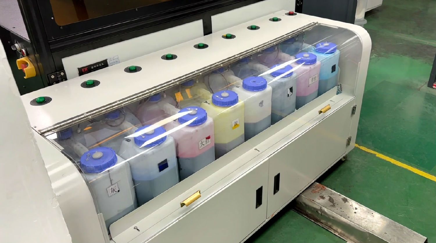 數碼印(yin)花機墨水(shuǐ)有哪些組(zu)合?